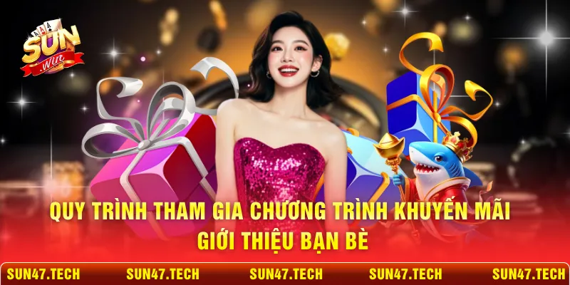 Quy trình tham gia chương trình khuyến mãi giới thiệu bạn bè